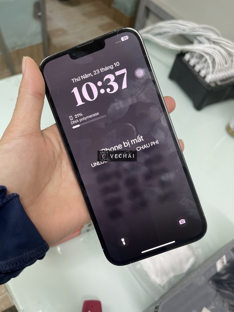 Bán 13prm 128g dính dây iCloud kính trầy 5tr