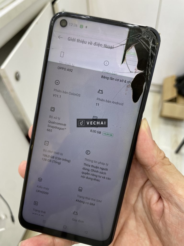 Bán Oppo A52 hư màn 700