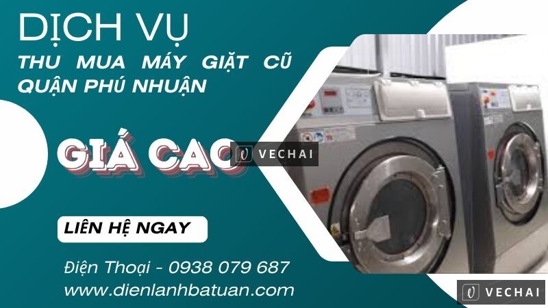 Thu mua máy giặt cũ , xác máy giặt hư quận Phú Nhuận