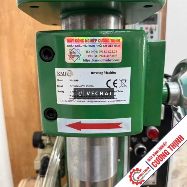 Máy tán đinh rive – Giải pháp cho mối nối chắc chắn và thẩm mỹ