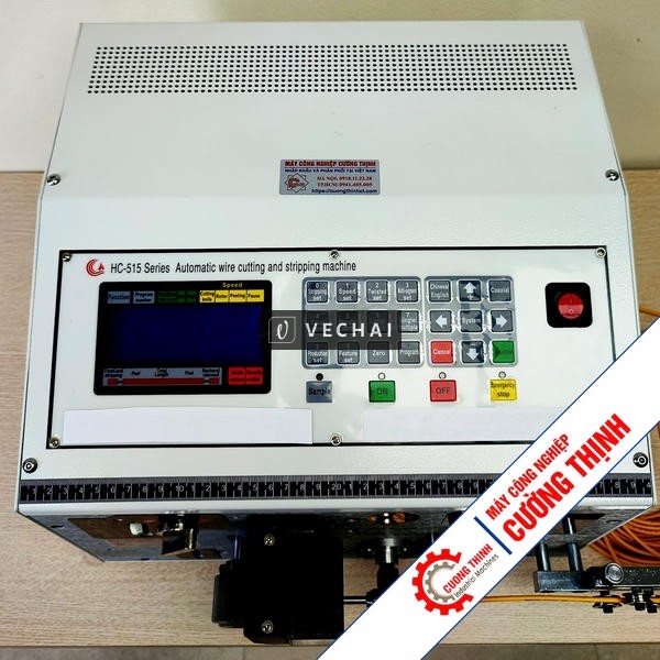 Khám Phá Độ Chính Xác Tuyệt Đối Của Máy Cắt Tuốt Dây Điện Tự Động HC-515 Series