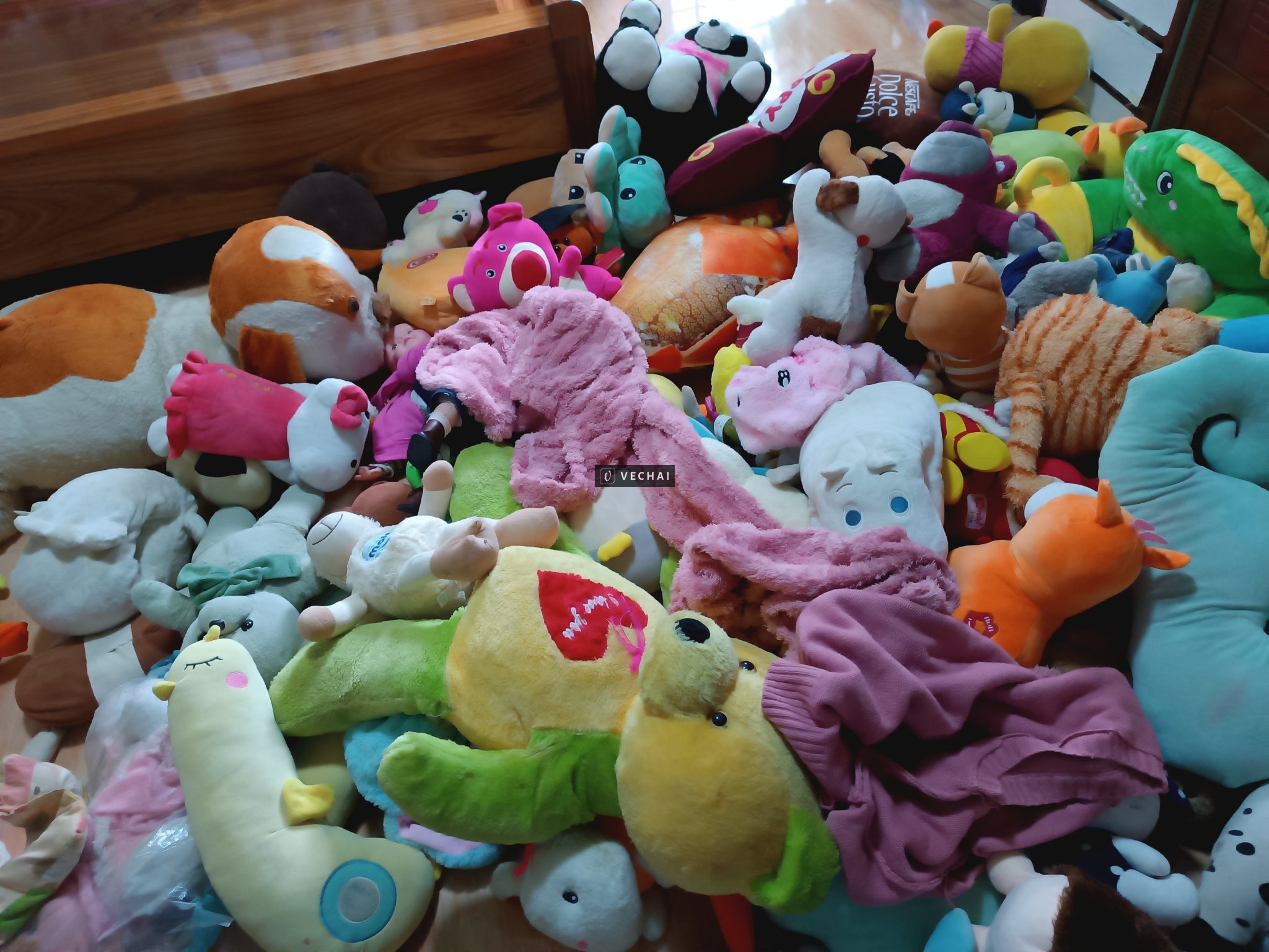 Khoảng 100 gấu bông si, size đại đến size mini