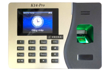 Phân phối máy chấm công vân tay chính hãng