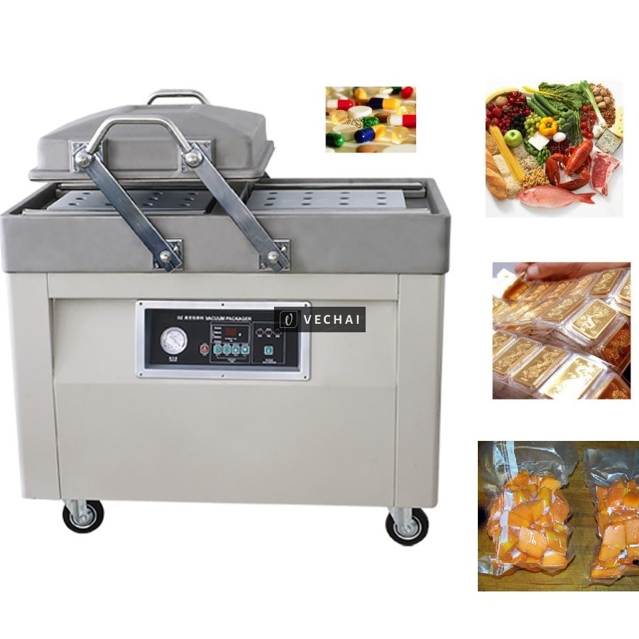 Máy hút chân không Kunba DZ400 – buồng đôi