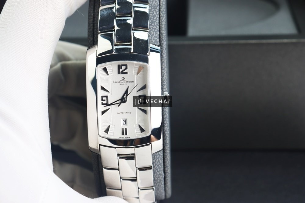 ĐH Nam Baume & Mercier Hampton Milleis Automatic, Bản Dây Thép Size 39mm