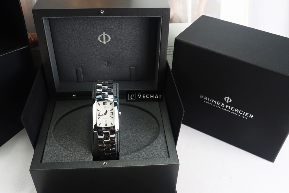 ĐH Nam Baume & Mercier Hampton Milleis Automatic, Bản Dây Thép Size 39mm