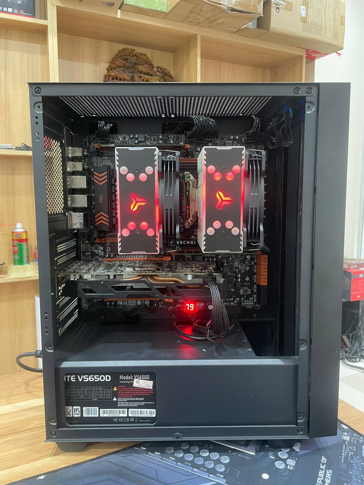 Thanh Lý Case Dual Xeon E5 2696V3 / Ram 32GB