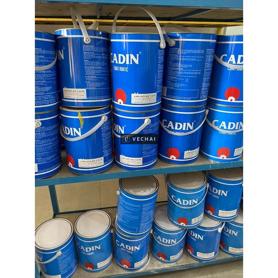 1 thùng Sơn kính Cadin A390 trong nhà  các màu (2Tp) cho bề mặt kính (kiếng) giá bao nhiêu hiện nay