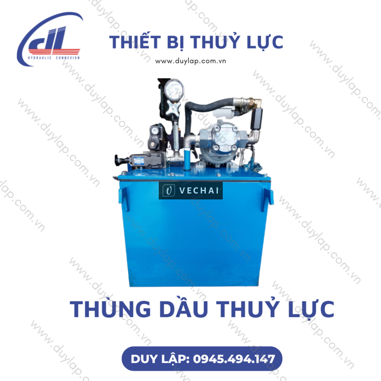 Bộ nguồn thuỷ lực, tối ưu hiệu suất, ổn định vận hành