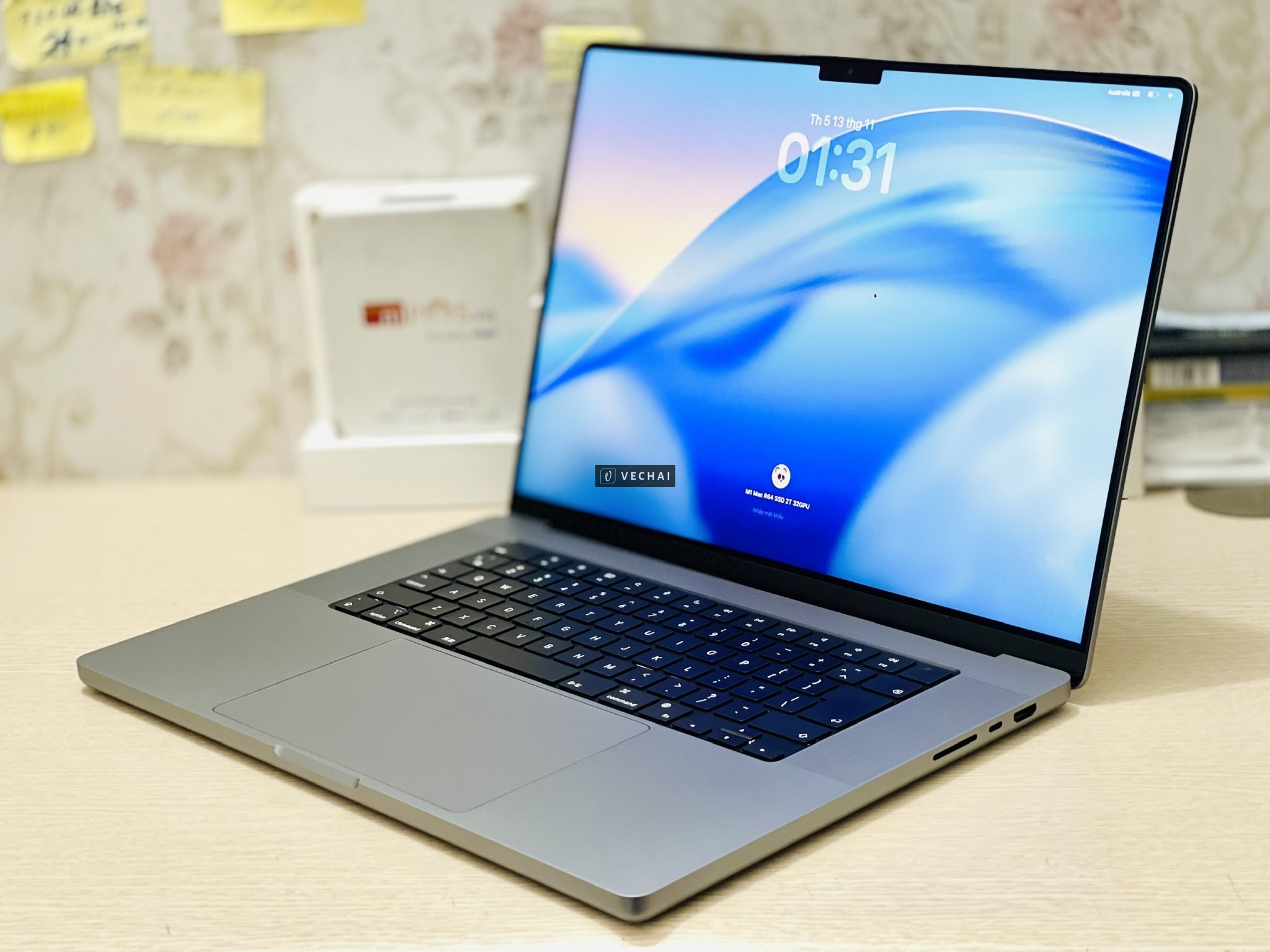 Khám Phá MacBook Pro 16" – M1 Max/64GB/2TB (32 GPU) giá chỉ 37tr990k!