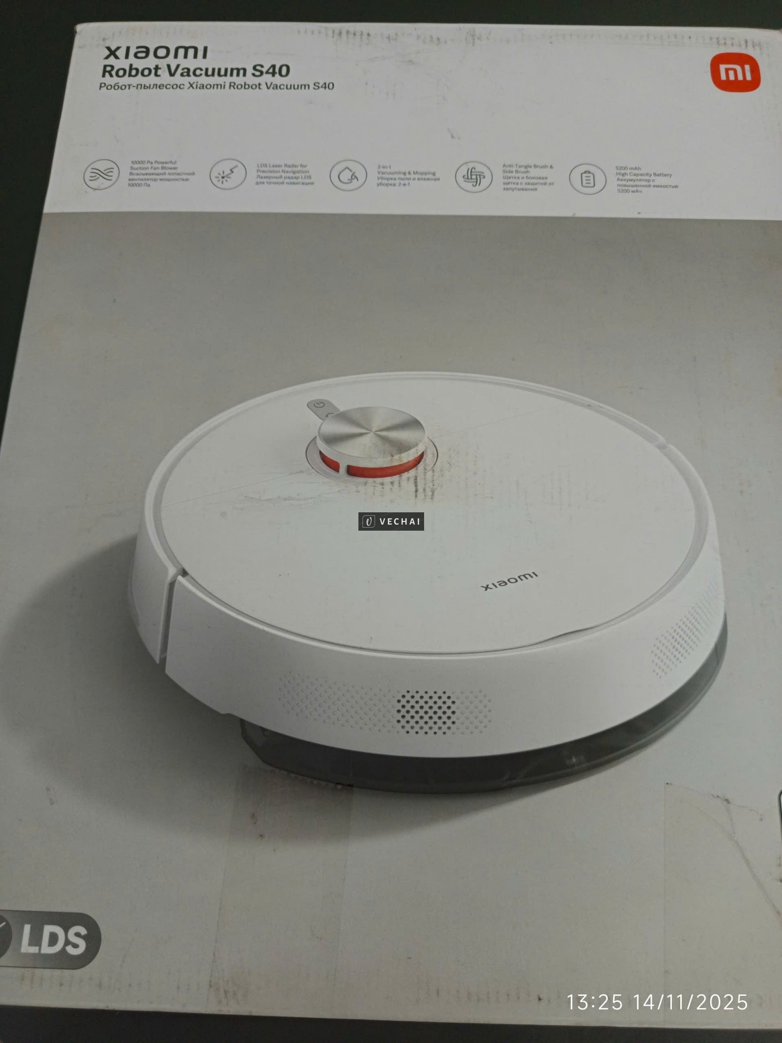 Robot hút bụi lau nhà Xiaomi S40 — Like New