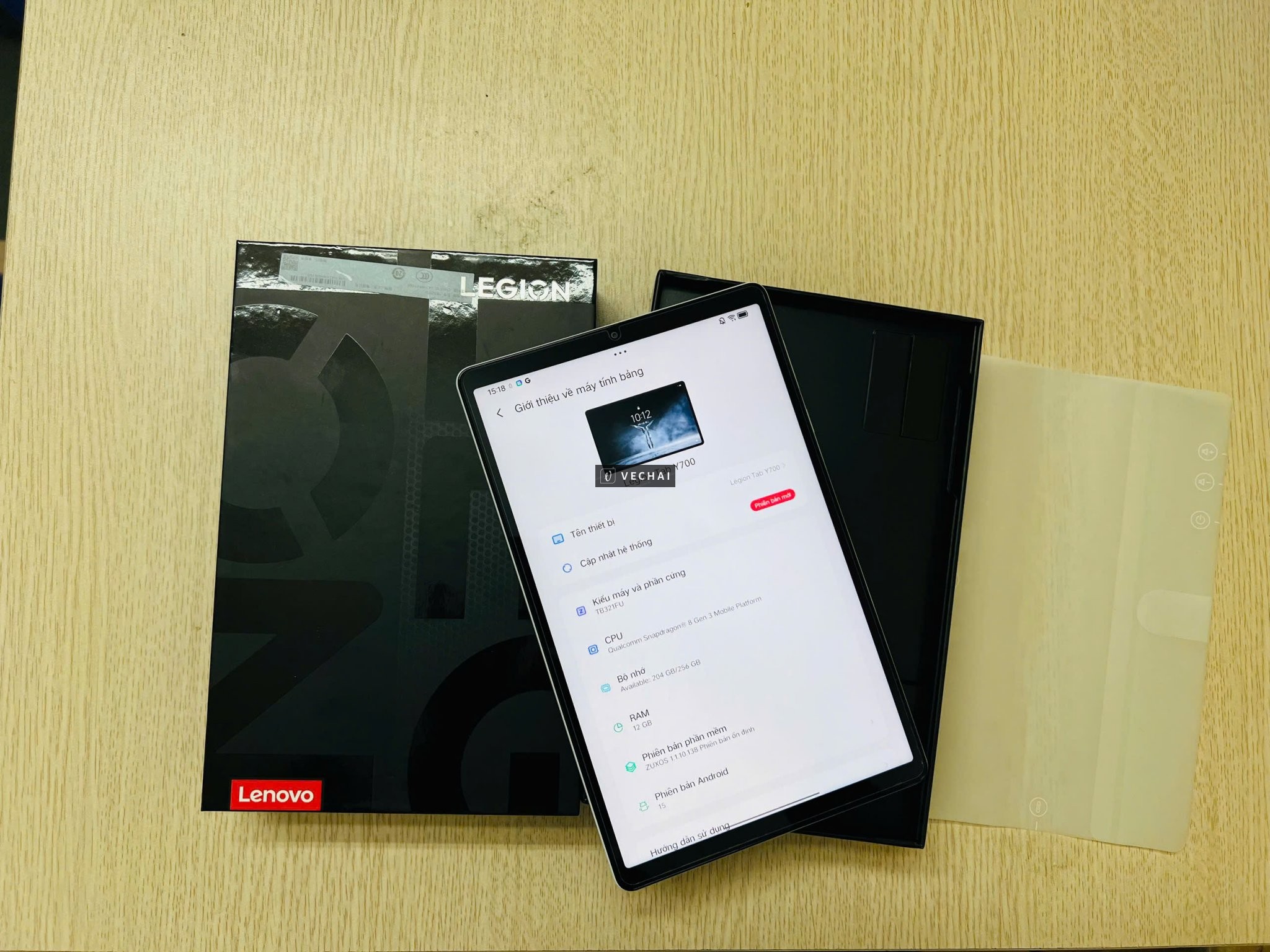 Máy tính bảng chơi game Lenovo Y700 thế hệ thứ 3 Legion Snapdragon8 Gen3 Android 8,8 inch 2560 * 160