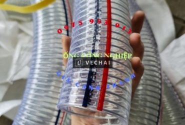 Ống nhựa mềm lõi thép D42, ống nhựa lõi kẽm phi 42