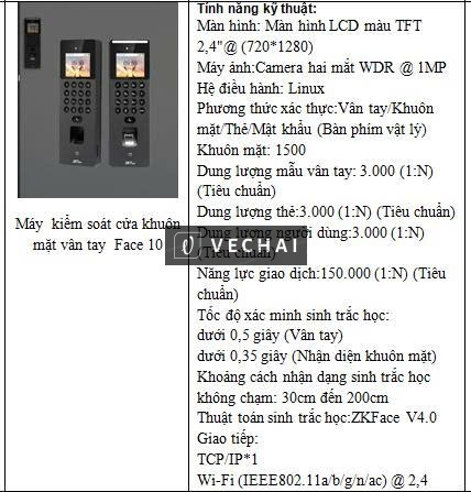 Máy chấm công  vân tay   Senfa 4A