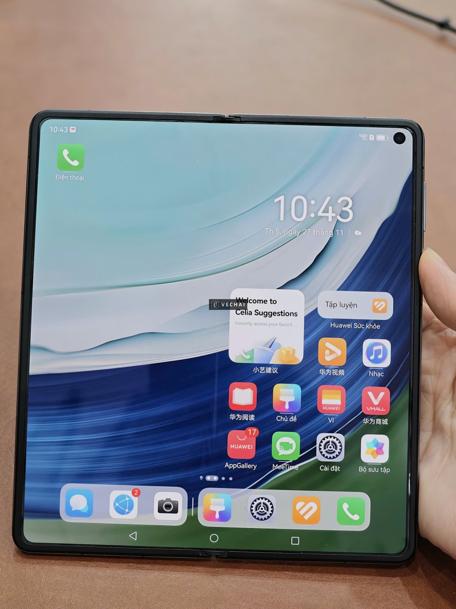 Huawei Mate X5 bản nội địa 12-512gb màu Xanh, ẩn TK mi 98%