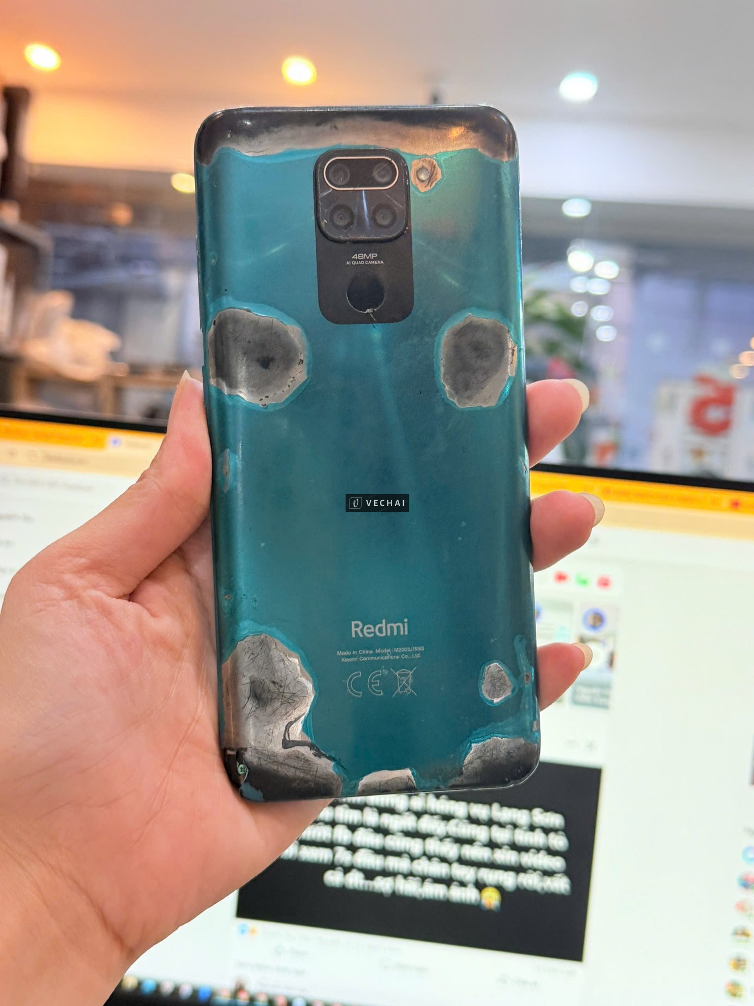 THANH LÝ ĐIỆN THOẠI XIAOMI REDMI NOTE 9 4/128GB FULL CHỨC NĂNG – Ngoại hình như ảnh chụp – Máy full