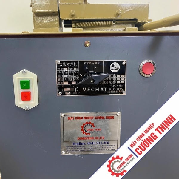 Máy hàn đối đầu dây thép tự động – đảm bảo năng suất và độ chính xác cao