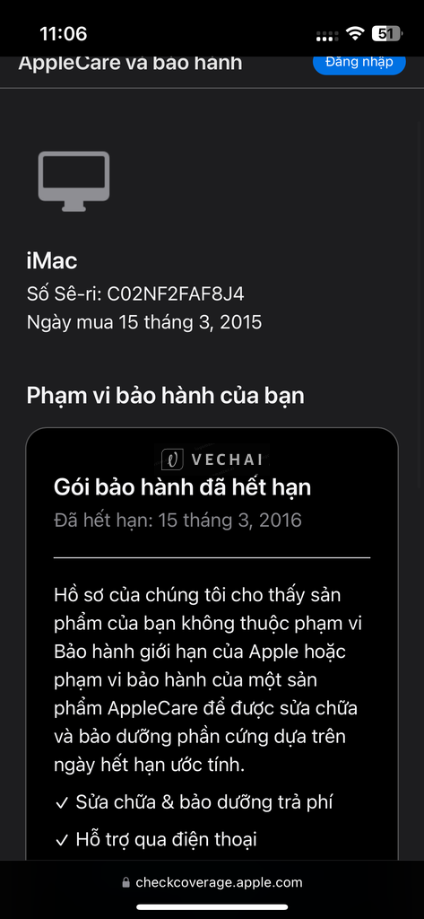 Bán Imac hư màn vỏ đẹp