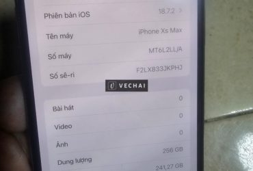 Bán xsm bypass 256gb zin keng pin 100
