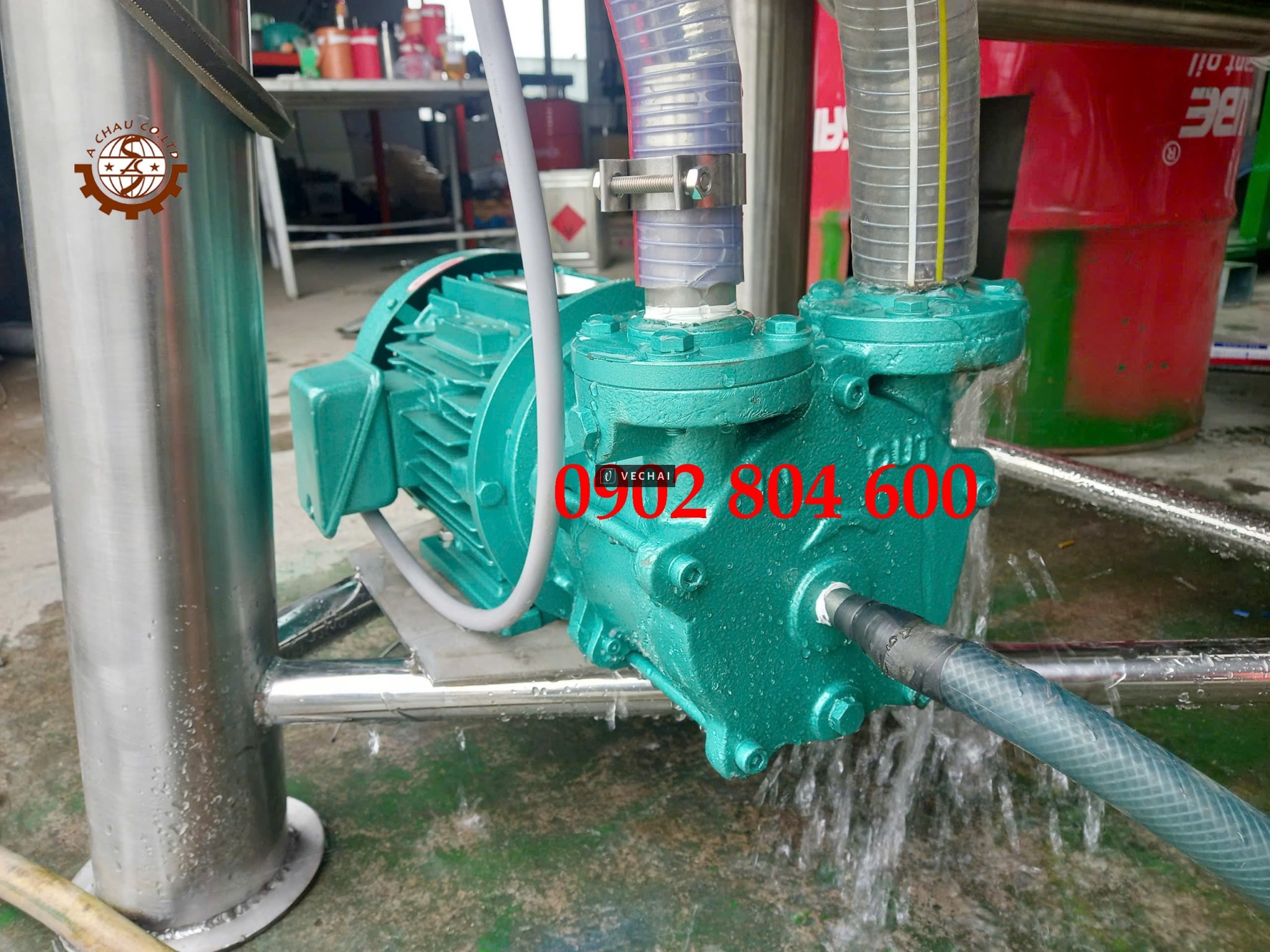 Bồn khuấy kem ủ tóc 500 lít hút chân không