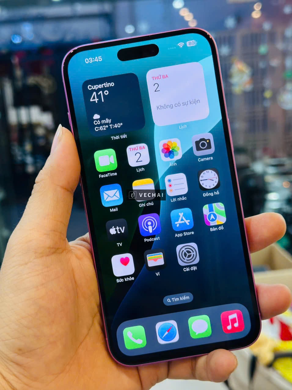 Iphone 16 Plus 128G Hồng VNA Likenew BH chính Hãng 12.12.2025 – Máy chính hãng VNA luôn Tiện lợi lắp