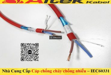 Altek Kabel: Cáp chống cháy chống nhiễu 2×2.5+E+GFT