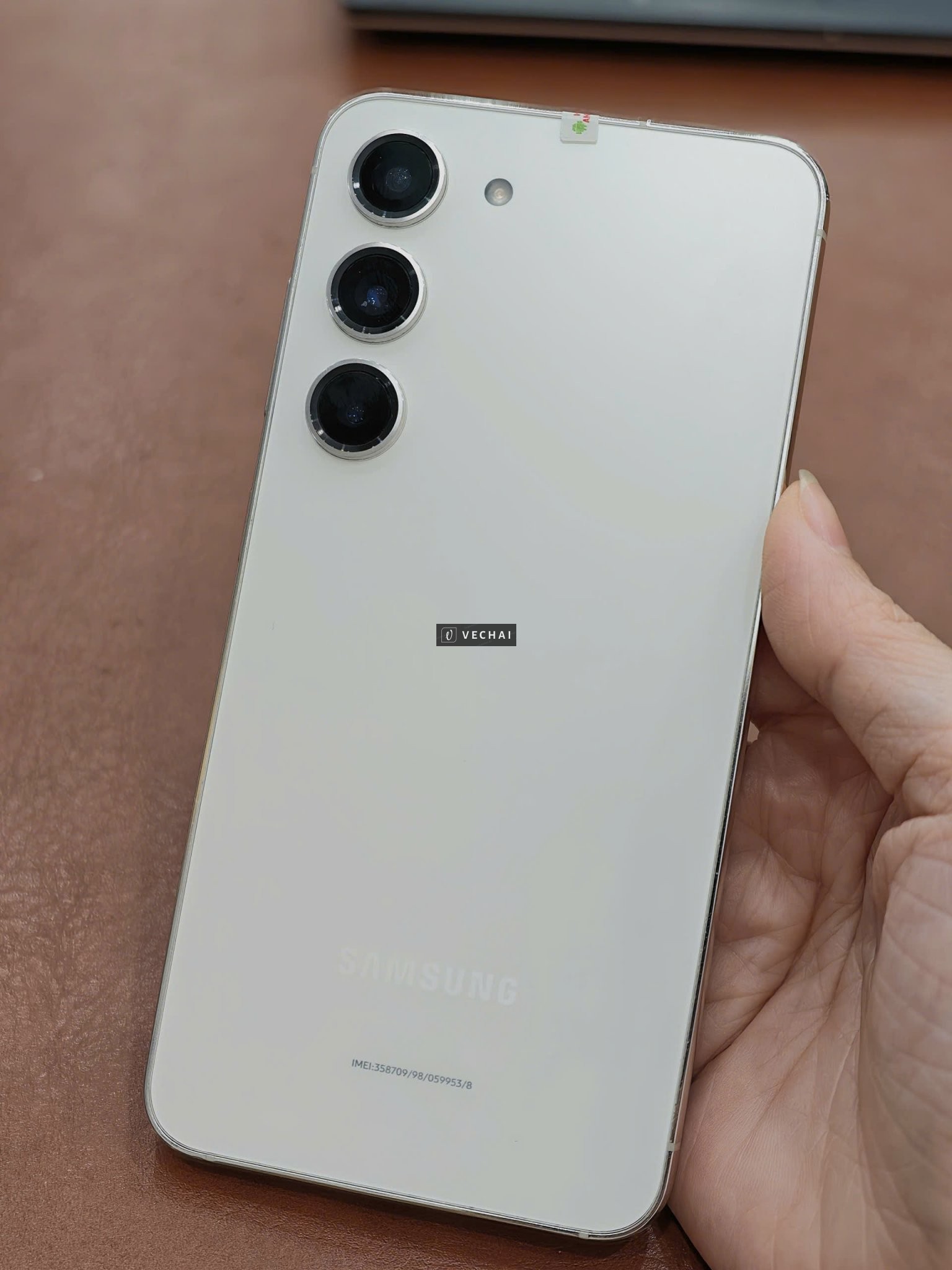 S23 5G Sọc Màn, Samsung Galaxy S23 5G 256gb màu Kem 98%