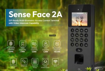 Máy chấm công, kiểm soát cửa ZKteco SenseFace 2A