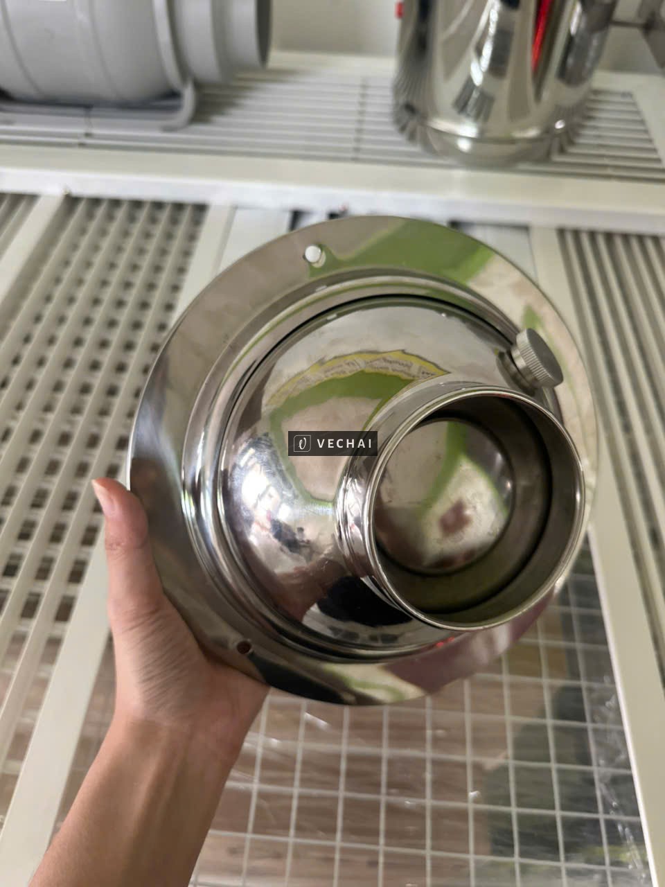 Cửa gió thổi xa Inox-201 D-160