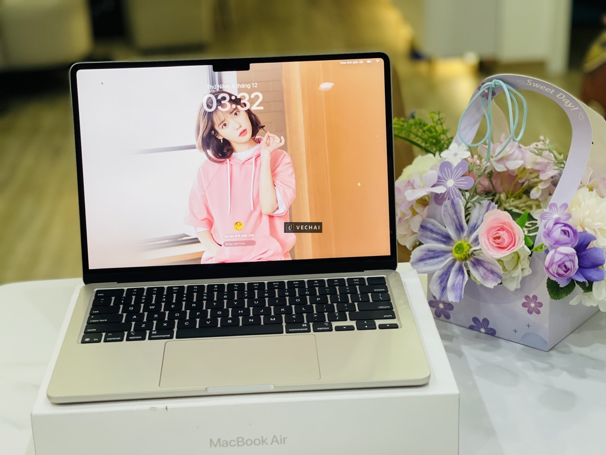 Khám Phá Hiệu Năng Với MacBook Air M4/16GB/256GB – Starlight!
