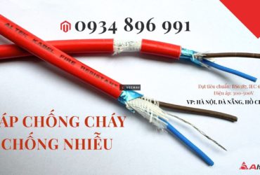 Cáp Chống Cháy Chống Nhiễu 2×0.75 /1.0 /1.5 /2.5 mm2 Hà Tĩnh, Thanh Hóa, Nghệ An.