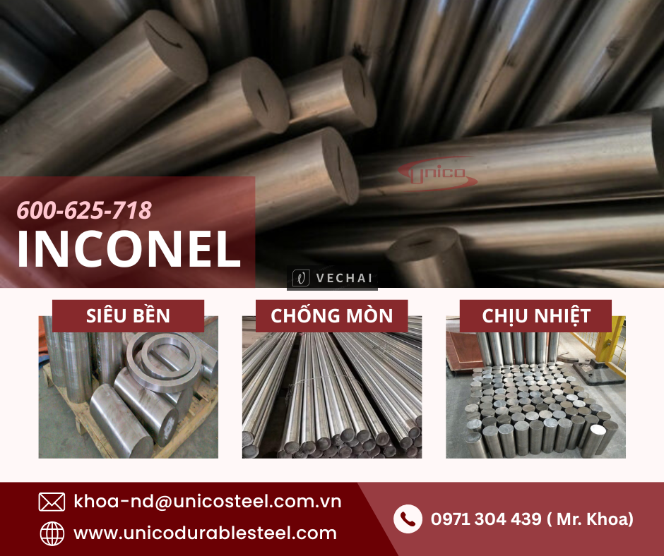 Inconel – Vật liệu cao cấp cho môi trường khắc nghiệt