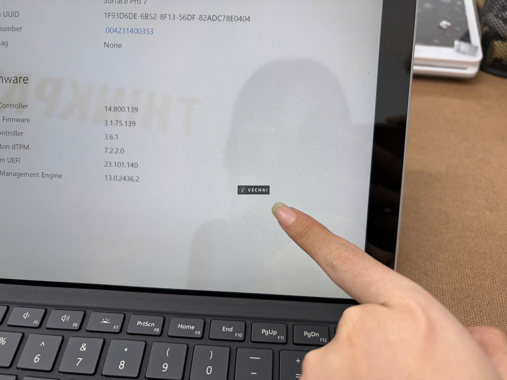 Surface Pro 7 Platinum   | i5 1035G4/ 8GB/ 256GB/ 2.7K TOUCH/ CAM IR LED/ PIN EXCELLENT 44K sạc 9L