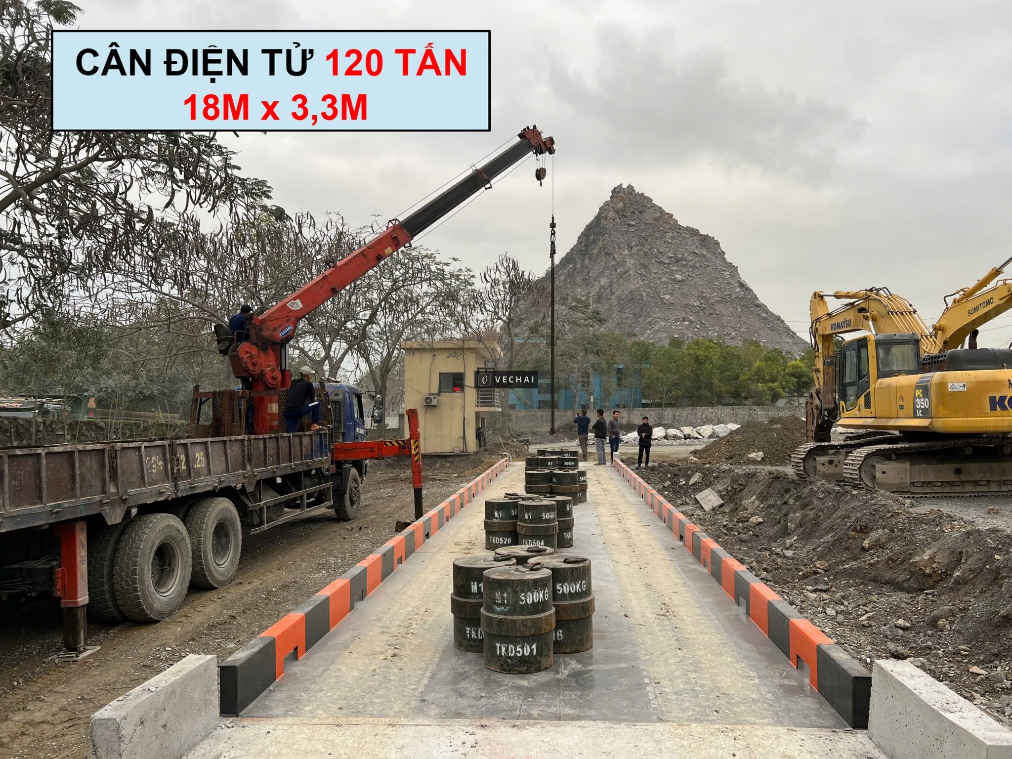 TRẠM CÂN Ô TÔ ĐIỆN TỬ 40-150 TẤN