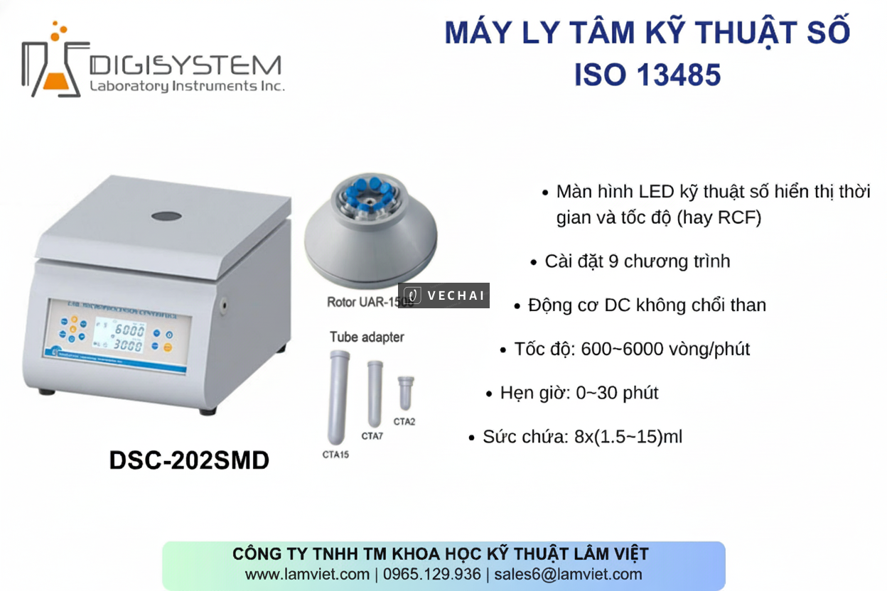 Máy ly tâm Digisystem