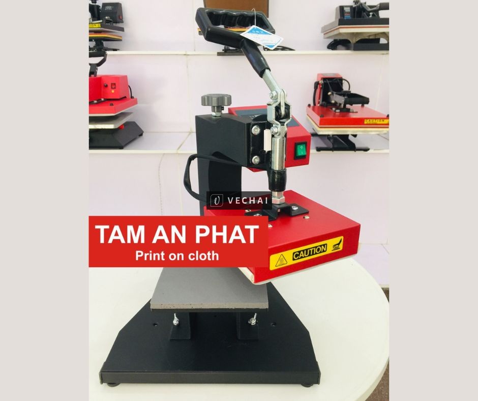 Máy ép nhiệt logo 15×15