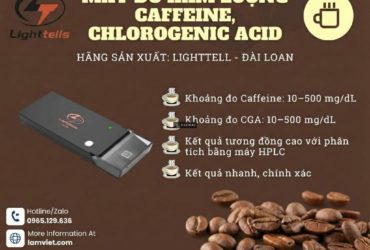 MÁY PHÂN TÍCH CAFFEINE VÀ CGA – LIGHTTELLS