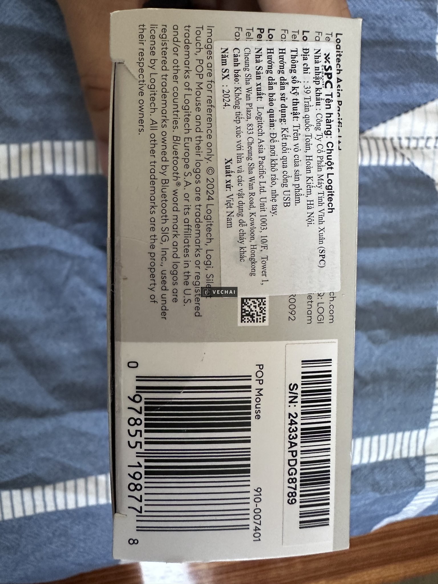 Chuột Logitech Pop Mouse 100% chưa unbox