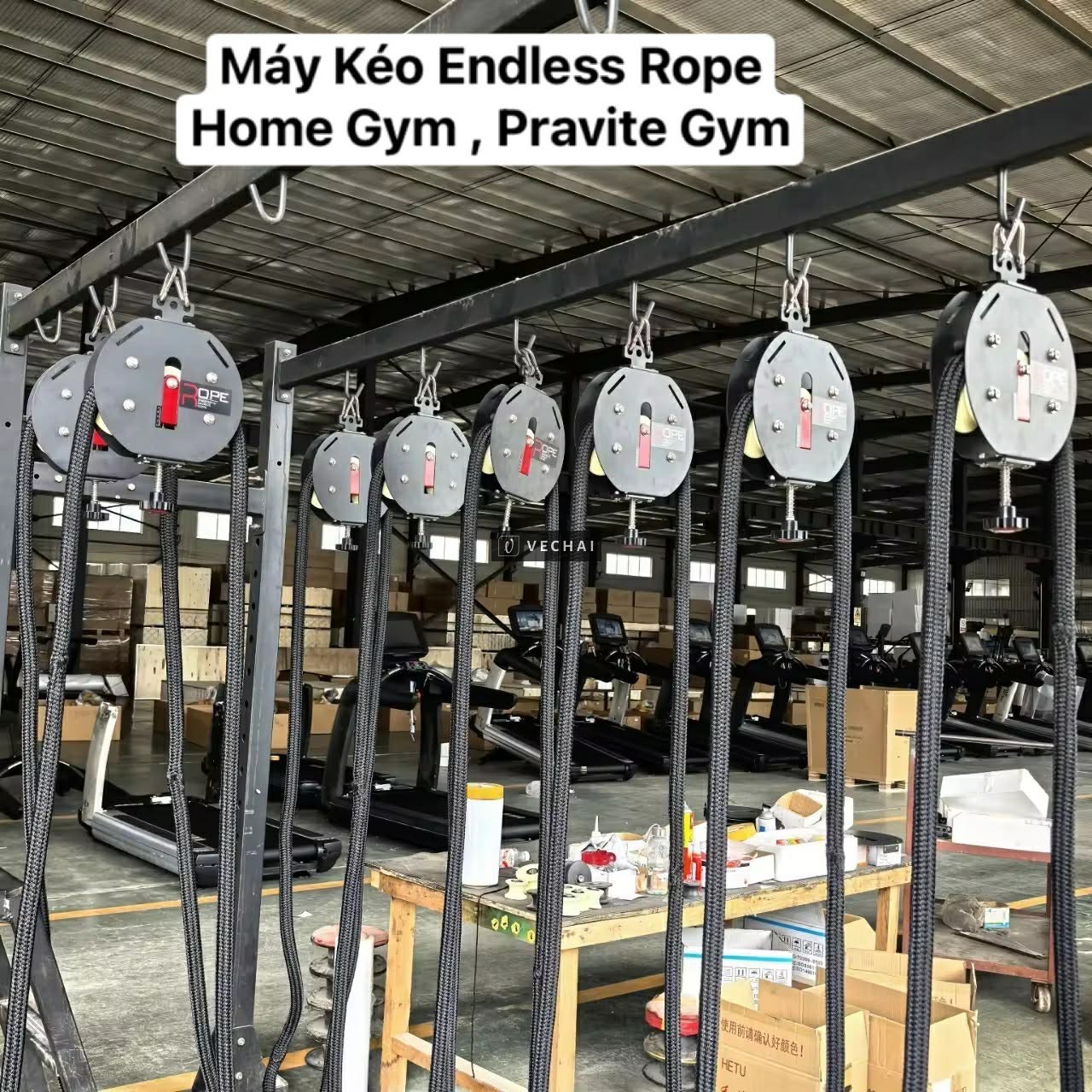 Home Gym , Máy Kéo EndLess Rope , Máy Kéo Vô Tận