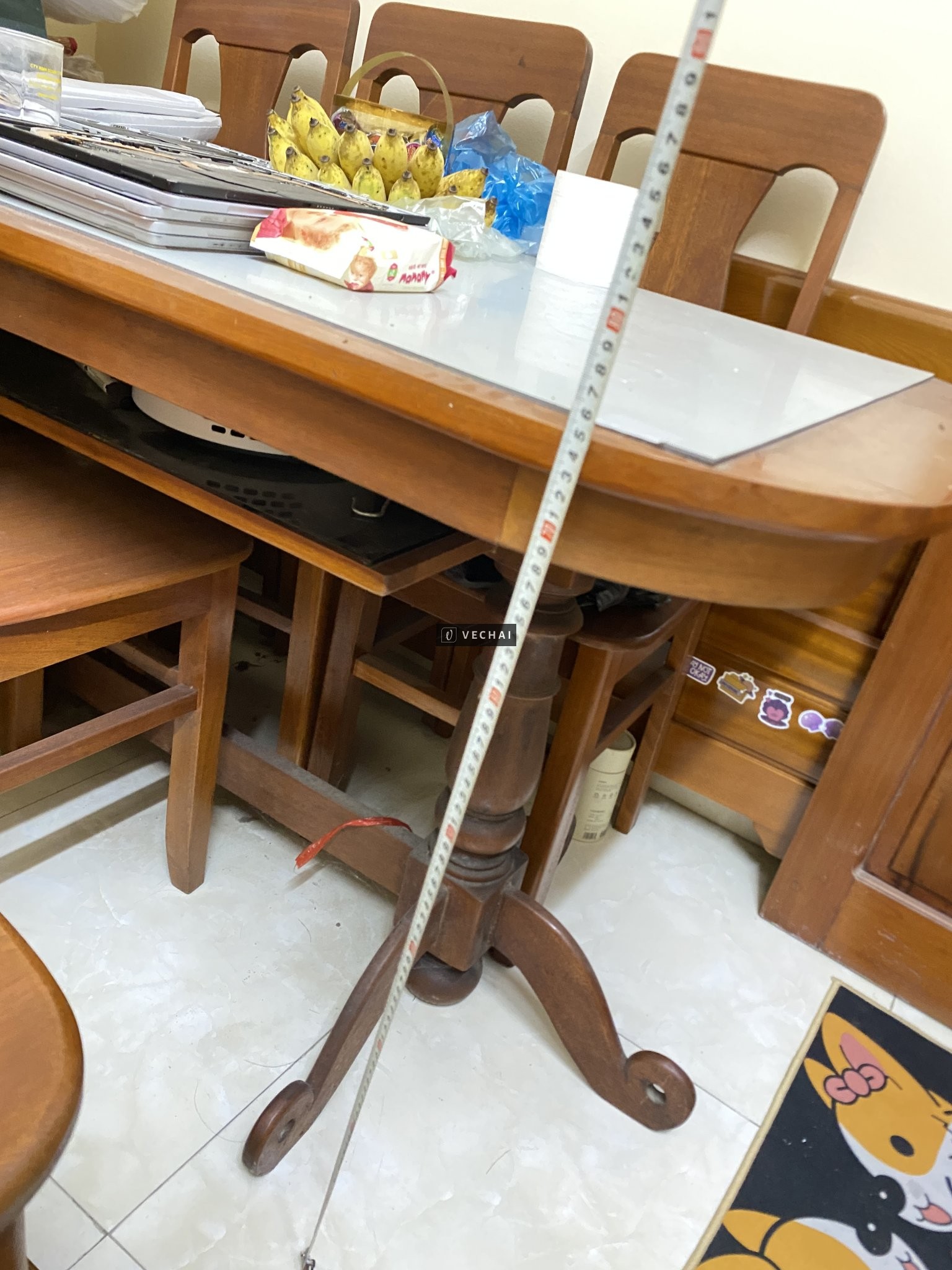 Bộ bàn ăn Gỗ Lim Nam Phi thanh lý bỏ nghề