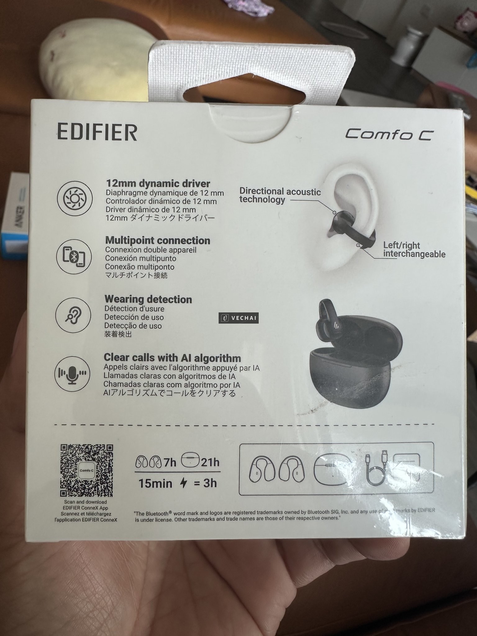 Thanh lý tai nghe Edifier Comfo C chính hãng mới 100% nguyên hộp, chưa bóc seal