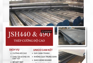 Rao bán thép JSH440 & JSH490 – thép cường độ cao, dễ dập, ổn định kích thước