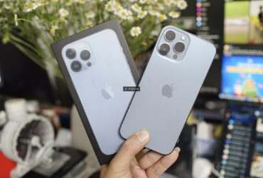 iPhone 13 ProMax blue 256Gb – chính hãng VN/a 2 sim, thay màn JK…