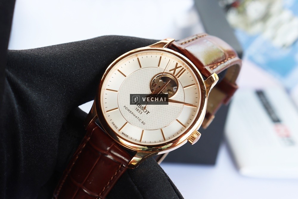 ĐH Nam Tissot Tradition Open Heart T063.907.36.038 .00 – Powermatic 80 – Size 40mm