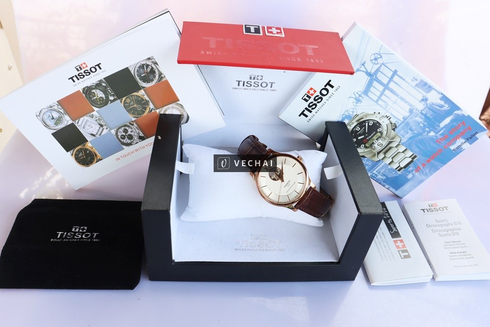 ĐH Nam Tissot Tradition Open Heart T063.907.36.038 .00 – Powermatic 80 – Size 40mm