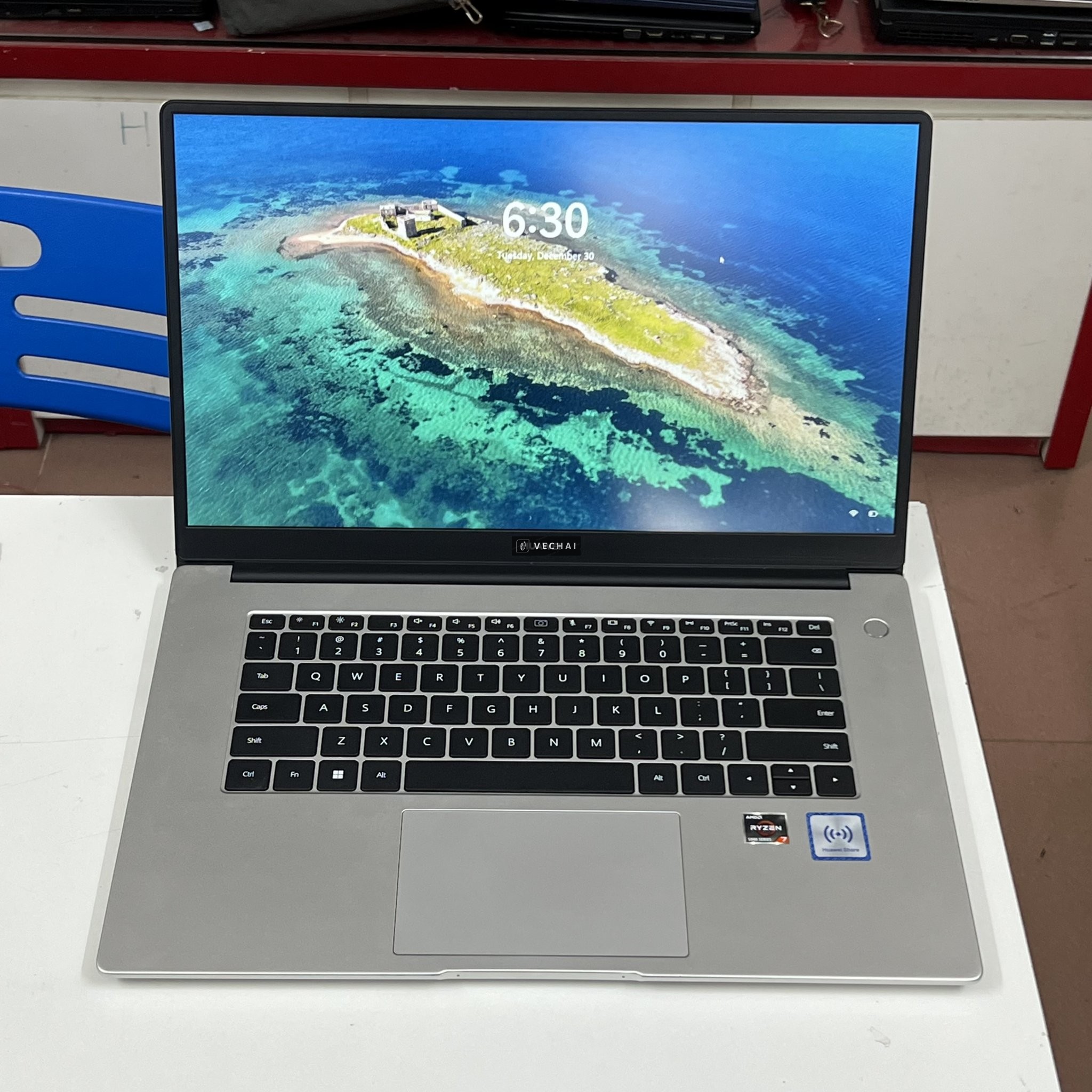 HUAWEI MATEBOOK D15 RYZEN 7 5700U, RAM 8GB, SSD 512GB, 15 INCH FHD