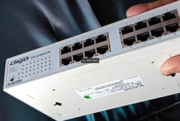 Bộ chia tín hiệu 16 cổng Elecom EHC-G16MN-HJW (switching hub). 1000BASE-T (Gigabit Ethernet)