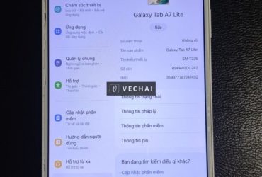 Bán Tab A7 lite+a8 t295 bể kính vỏ xấu