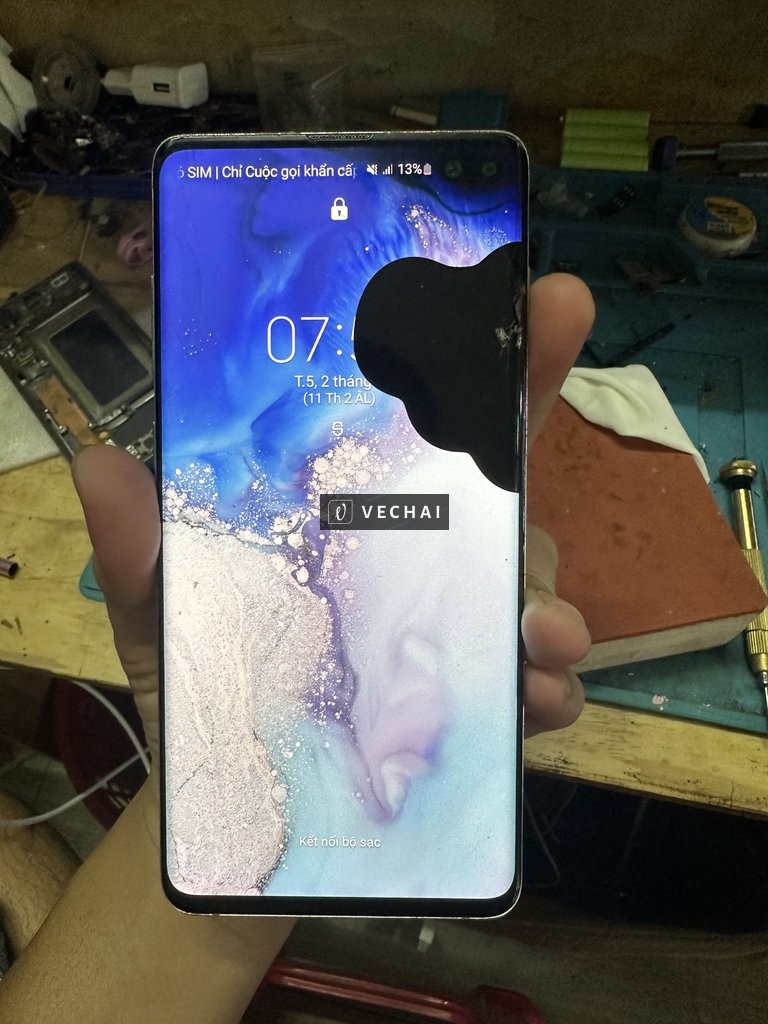 Bán S10p 512G hư màn chữa cháy được