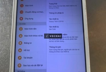 Bán Xac samsung Tab A t285